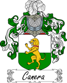 Araldica Italiana Coat of arms used by the Italian family Canera