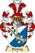 v.23 Coat of Family Arms from Germany for Honing