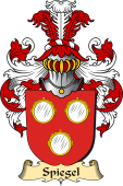 v.23 Coat of Family Arms from Germany for Spiegel