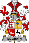 Irish Coat of Arms for McGrath or McGraw