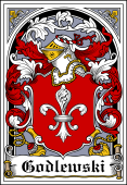 Polish Coat of Arms Bookplate for Godlewski