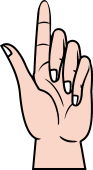 Hand 9a-Index Finger
