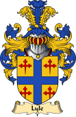 Scottish Family Coat of Arms (v.23) for Lyle or Lyall