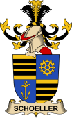 Republic of Austria Coat of Arms for Schoeller