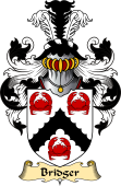 English Coat of Arms (v.23) for the family Bridger
