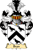 Welsh Family Coat of Arms (v.23) for Bran (AP DINAWAL)