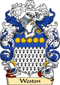 English or Welsh Family Coat of Arms (v.23) for Weston