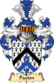 English Coat of Arms (v.23) for the family Paxton