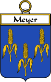 French Coat of Arms Badge for Meyer