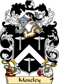 English or Welsh Family Coat of Arms (v.23) for Moseley (or Mosley)