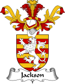 Coat of Arms from Scotland for Jackson