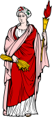 Gods and Goddesses Clipart image: Demeter (Ceres)