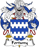 Spanish Coat of Arms for Fortuny