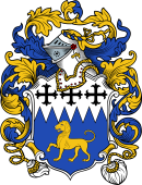 English or Welsh Coat of Arms for Keene (or Keen-North Cove, and Thandeston, Suffolk)