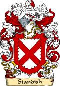 English or Welsh Family Coat of Arms (v.23) for Standish