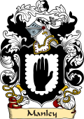 English or Welsh Family Coat of Arms (v.23) for Manley (Cheshire and Bedfordshire)