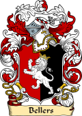 English or Welsh Family Coat of Arms (v.23) for Bellers (Nottinghamshire and Leicestershire)
