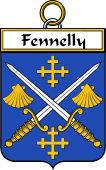 Irish Badge for Fennelly or O'Fennelly