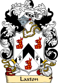 English or Welsh Family Coat of Arms (v.23) for Laxton (Lord Mayor of London, 1544)