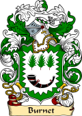 English or Welsh Family Coat of Arms (v.23) for Burnet (ref Berry)