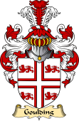 English Coat of Arms (v.23) for the family Goulding