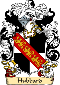 English or Welsh Family Coat of Arms (v.23) for Hubbard (or Hubert Birchanger, Essex)