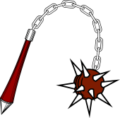 Mace Spiked with Chain
