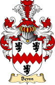 English Coat of Arms (v.23) for the family Benn