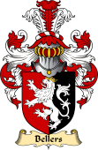 English Coat of Arms (v.23) for the family Bellers