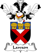 Coat of Arms from Scotland for Lawson