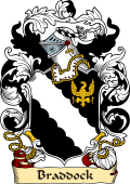 English or Welsh Family Coat of Arms (v.23) for Braddock (ref Berry)
