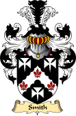 English Coat of Arms (v.23) for the family Smith