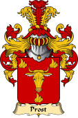 French Family Coat of Arms (v.23) for Prost