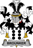 Irish Coat of Arms for Brounker