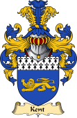 English Coat of Arms (v.23) for the family Kent