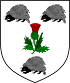 Scottish Family Shield for Harris