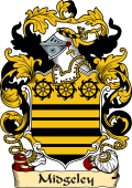 English or Welsh Family Coat of Arms (v.23) for Midgeley (or Midgley Yorkshire)