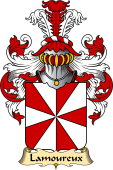 French Family Coat of Arms (v.23) for Lamoureux