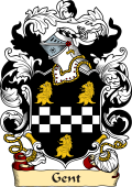 English or Welsh Family Coat of Arms (v.23) for Gent (Norton and Muscott, Northumberland)