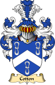 English Coat of Arms (v.23) for the family Cotton