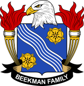 Coat of arms used by the Beekman family in the United States of America