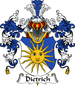German Wappen Coat of Arms (v.25) Dietrich