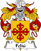 Spanish Coat of Arms for Feliú