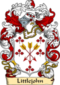 English or Welsh Family Coat of Arms (v.23) for Littlejohn (Ref Berry)