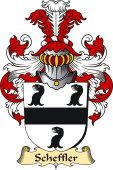 v.23 Coat of Family Arms from Germany for Scheffler