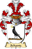 v.23 Coat of Family Arms from Germany for Schantz