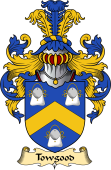 English Coat of Arms (v.23) for the family Towgood or Toogood