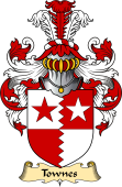 Scottish Family Coat of Arms (v.23) for Townis or Townes