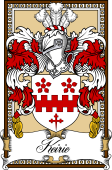 Scottish Coat of Arms Bookplate for Keirie