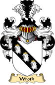 English Coat of Arms (v.23) for the family Wroth